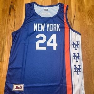 2024 New York Mets Basketball Jersey , BDA Large , NBA Jersey Brooklyn.Brand New